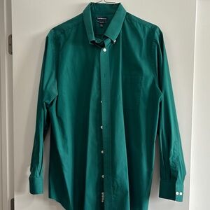 Croft & Barrow Green Casual Button Down Shirt for Everyday Style